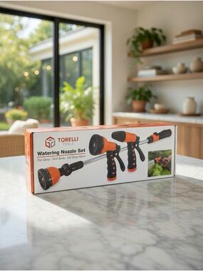 Torelli Garden Hose Nozzle Set Wand
